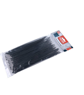 Extol Premium Pásky sťahovacie čierne 3.6x200mm 100ks priemer 50mm