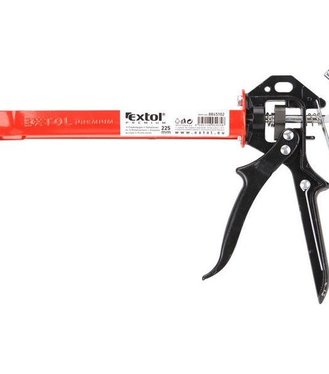 Extol Premium Pištoľ na tmel poloskeletová kovová 225mm