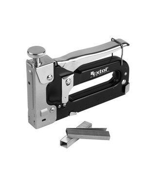 Extol Premium Pištoľ sponkovacia, dĺžka spony 4-14mm, hrúbka spony 0,7mm ,8851100
