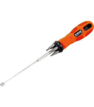 Extol Premium Skrutkovač, magnetický držiak na bity Cr-V, 6 bitov, 8819100