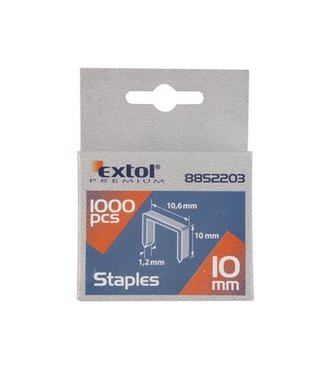 Extol Premium Spony do sponkovacej pištole 1000ks 12mm