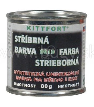 Farba strieborna 0910 80gr