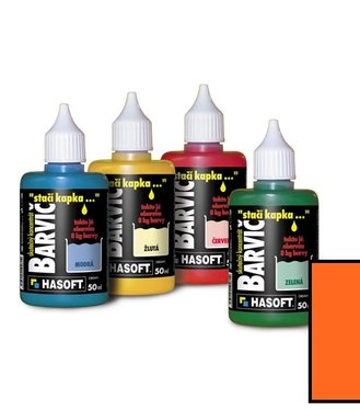 Farbič oranžová farba 50ml
