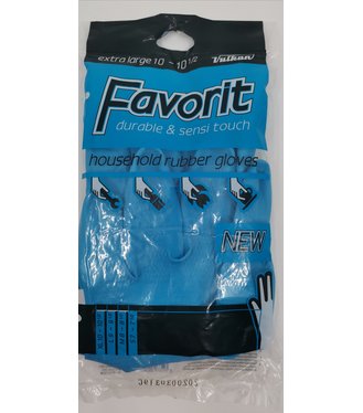 Favorit Rukavice latexové rôzne farby veľkosť 10/XL