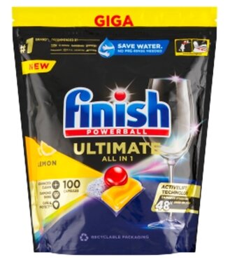 Finish Tabs Ultimate lemon 100ks