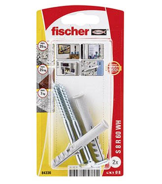 Fischer Blister hmoždinka so šróbom S 8 RWK