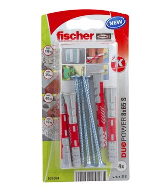 Fischer Duopower blister SKNV 8x65