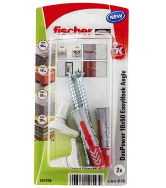 Fischer EasyHook pravouhlý háčik - DuoPower 10x50