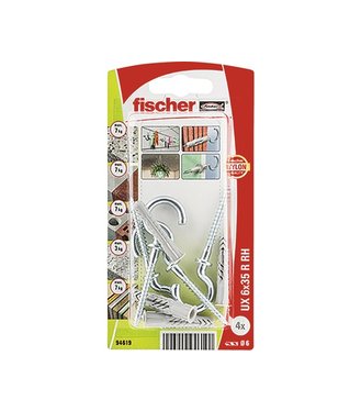 Fischer Hmoždinka univerzálna s hákom 6x35 UX RH K OE