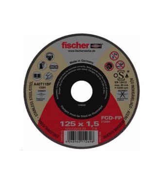 Fischer Kotúč rezací na oceľ FCD-FP 125x1,5x22,3