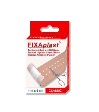 Fixaplast Textilná náplasť nedelená Classic 1mx6cm