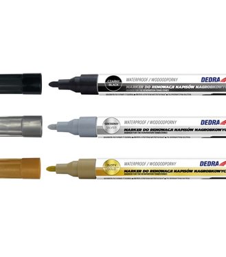Fixka na renovovanie náhrobných nápisov, čierna, 2.5mm, 1ks