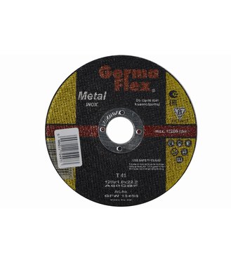 Flex Germa Rezací kotúč pre oceľ odolnú voči kyselinám 125x1,0x22,2 mm