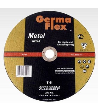 Flex Germa Rezací kotúč pre oceľ odolnú voči kyselinám 125x1,6x22,2mm