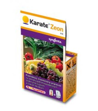 Floraservis Karate Zeon 5CS postrekový insekticídny prípravok na ochranu poľnohospodárskych plodín proti cicavým a žravým škodcom 20ml