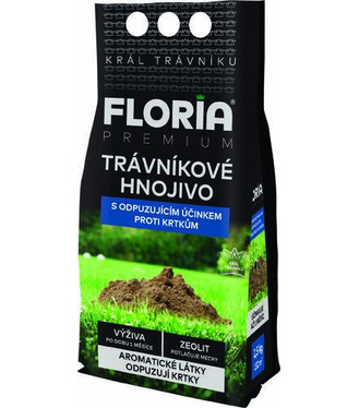 Floria hnojivo minerálne trávnikové proti krtkom 2,5kg
