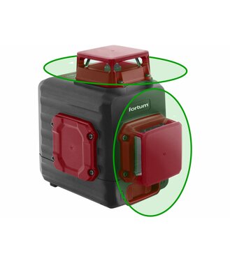 Fortum Vodováha laserová samonivelačná 2D(1H360+1V360) Li-ion 4780214