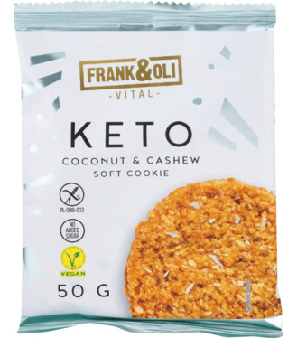 FRANK&OLI KETO sušienka 50g kokos a kešu