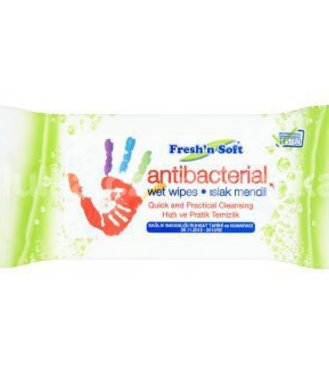 Fresh´n Soft Vlhčené utierky Antibakteriálne 15ks