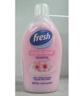 Fresh Tekuté mydlo náhradná náplň Sensitive 1l