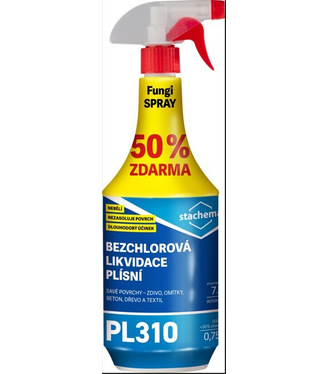 Fungispray Bezchlórový prípravok na likvidáciu plesní 500ml