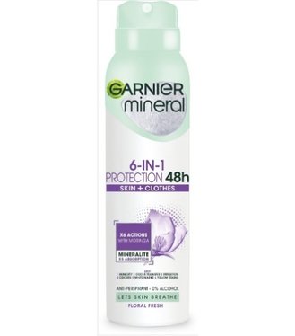 Garnier Antiperspirant Mineral protection 6v1 Floral fresh 150ml