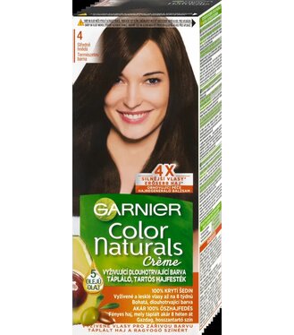 Garnier Color Naturals Farby na vlasy č.4 Stredne hnedá