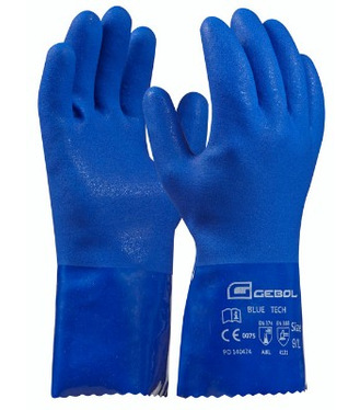 Gebol Blue Tech work Rukavice veľkosť 10 XL