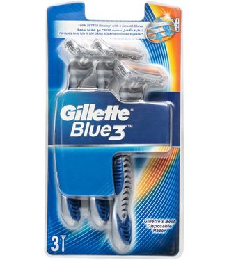 Gillette Blue 3 Žiletky jednorázové 3ks