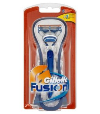 Gillette Fusion Strojček na holenie + 2 hlavice