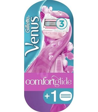 Gillette Venus Comfort Strojček na holenie dámsky Glide Spa Breeze + 1 náhradná hlavica