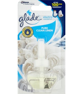 Glade Pure Clean Linen Náhradná náplň do osviežovača vzduchu Pure Clean Linen 20ml