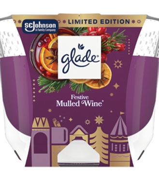 Glade sviečka 204g Festive Mulled Wine