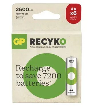 GP ReCyko 2600 AA Batéria nabíjacia 6ks