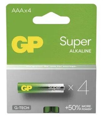 GP Super LR 03 AAA Batéria alkalická 4ks