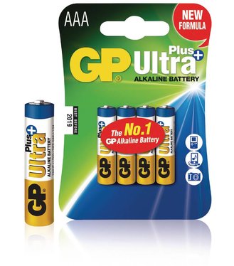 GP Ultra Plus AAA Batéria 4ks