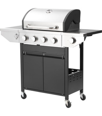 Gril Strend Pro Parma BBQ plynový 4+1 horáky