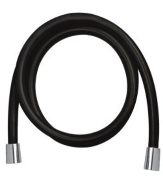 Hadica sprchová 150cm čierna mat CB111B