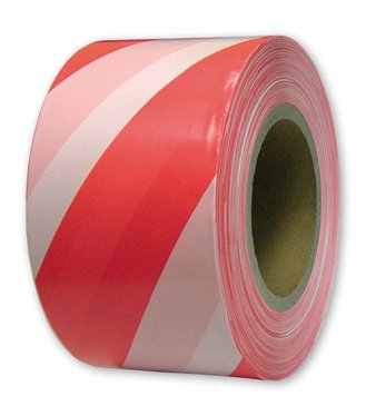 Hasoft Páska vytyčovacia bielo-červená 80mm 250m