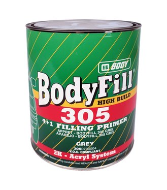 HB BodyFill 305 plnič 4:1 šedý 4L - dvojzložkový vyrovnávač pre lakovacie systémy