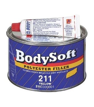 HB BodySoft 211 2K Polyester Filler béžový + tužidlo - dvojzložkový plniaci tmel 3kg