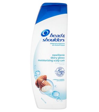 Head & Shoulders Šampón na vlasy Proti lupinám s mandľovým olejom pre suchú pokožku hlavy 400ml