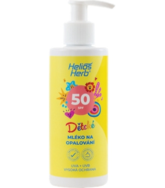 HeliosHerb ml.opaľ.OF50 detské 200ml