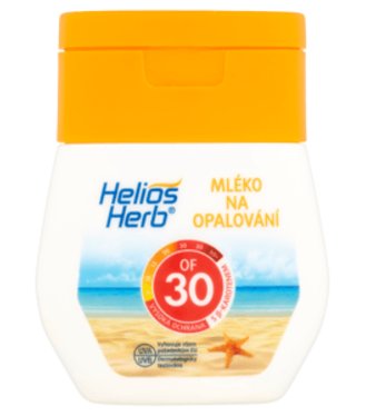 HeliosHerb mlieko na opaľovanie OF30 50ml