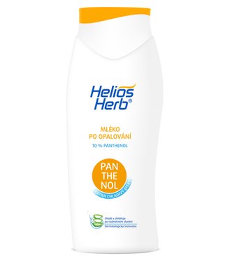 HeliosHerb Mlieko po opaľovaní 10% panthenol 400ml