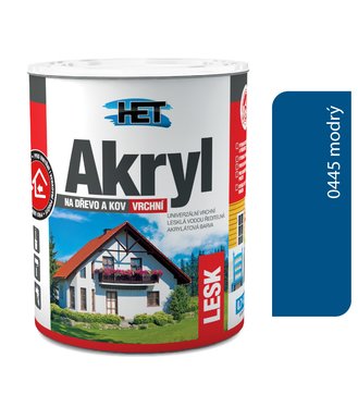 Het Akryl lesk 0445 0,7kg modrá