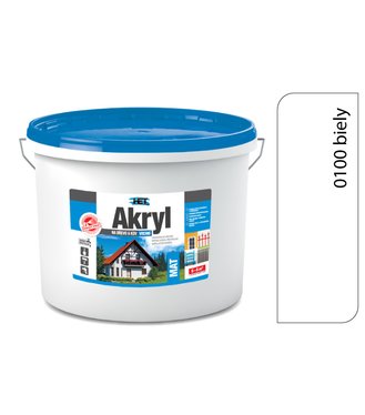 Het Akryl mat 0100 12kg biela