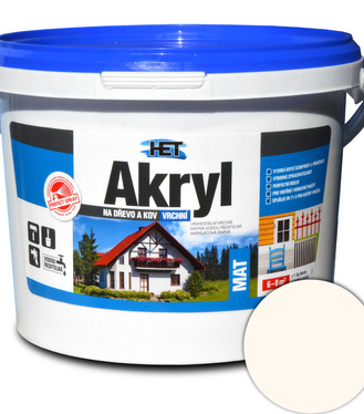 Het Akryl mat 0603 3kg slonová kosť