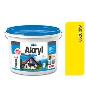 Het Akryl mat 0620 3kg žltá