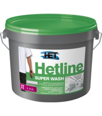 Het Hetline Super Wash 1kg - umývateľná farba na steny/báza A